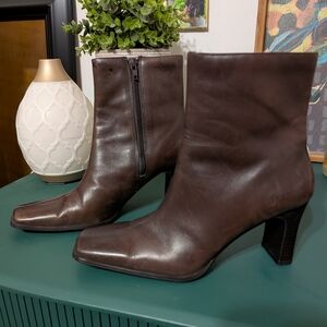 Y2K Diba Dark Brown Heeled Boots
